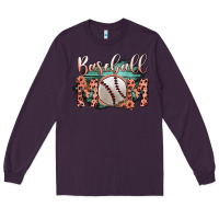 Plum Baseball Mom Long Sleeve Tee - Bettercallsaul