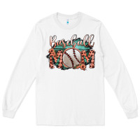 White Baseball Mom Long Sleeve Tee - Bettercallsaul