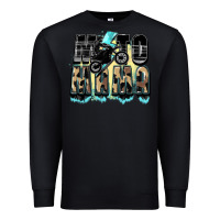Black Moto mama Mother's Day Premium Sweatshirt - FaDigitalArtStudio