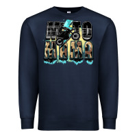 Navy Moto mama Mother's Day Premium Sweatshirt - FaDigitalArtStudio