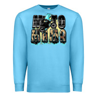 Ocean Blue Moto mama Mother's Day Premium Sweatshirt - FaDigitalArtStudio