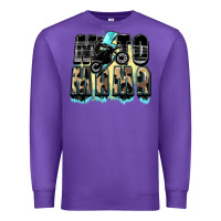 Purple Moto mama Mother's Day Premium Sweatshirt - FaDigitalArtStudio