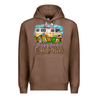 Chestnut Happy Easter camping Premium Hoodie - OliviaCreatesArt