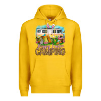 Lemon Happy Easter camping Premium Hoodie - OliviaCreatesArt