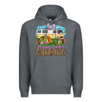 Rock Happy Easter camping Premium Hoodie - OliviaCreatesArt