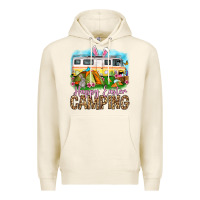 Tofu Happy Easter camping Premium Hoodie - OliviaCreatesArt