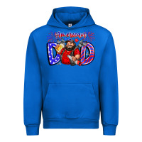 Cobalt american dod Urban Hoodie - CowhideDigitalArt