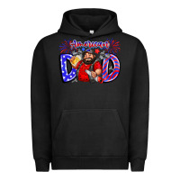 Pigment Black american dod Urban Hoodie - CowhideDigitalArt