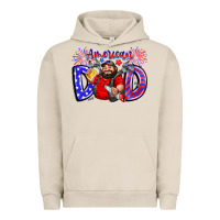 Pigment French Oak american dod Urban Hoodie - CowhideDigitalArt