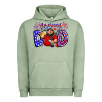 Pigment Oil Green american dod Urban Hoodie - CowhideDigitalArt