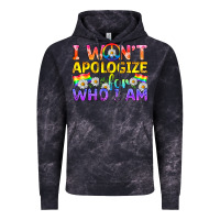 Cloud Black LGBTQ I Won't Apologize For Who I Am Vintage Hoodie - BundleAndBundleShop