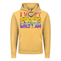 Vintage Mustard LGBTQ I Won't Apologize For Who I Am Vintage Hoodie - BundleAndBundleShop