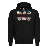 Black custom name nurse Zipper Hoodie - CowGirlArtShop