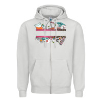 Dove Grey custom name nurse Zipper Hoodie - CowGirlArtShop