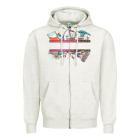 Oatmeal Heather custom name nurse Zipper Hoodie - CowGirlArtShop