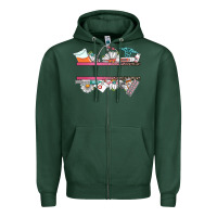 Sports Green custom name nurse Zipper Hoodie - CowGirlArtShop