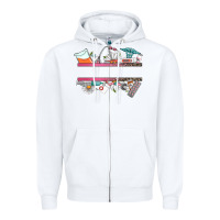 White custom name nurse Zipper Hoodie - CowGirlArtShop