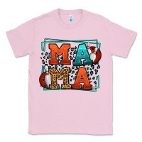 Bubblegum Pink Bowling mama leopard frame Mother's Day Classic Tee - LillyAllenDesigns
