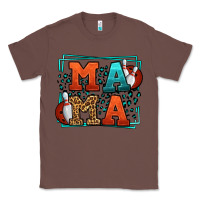 Chestnut Bowling mama leopard frame Mother's Day Classic Tee - LillyAllenDesigns