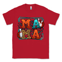 Red Bowling mama leopard frame Mother's Day Classic Tee - LillyAllenDesigns