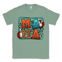 Sage Bowling mama leopard frame Mother's Day Classic Tee - LillyAllenDesigns