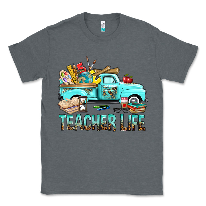 Teacher Life With Truck Classic Tee by BundleAndBundleShop | Teevron