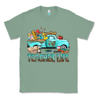 Sage Teacher Life With Truck Classic Tee - BundleAndBundleShop