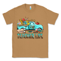 Toasted Coconut Teacher Life With Truck Classic Tee - BundleAndBundleShop