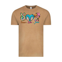 Vintage Camel Peace Love Easter Jesus Vintage Tee - BundleAndBundleShop
