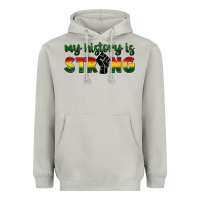 Moon Dust My history is strong Heavyweight Hoodie - FaDigitalArtStudio