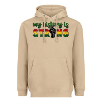 Mushroom My history is strong Heavyweight Hoodie - FaDigitalArtStudio