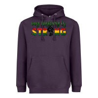 My History Is Strong Heavyweight Hoodie | Teevron