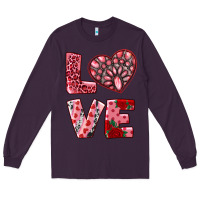 Plum love  with pink gemstone Long Sleeve Tee - RanaPortraitStore