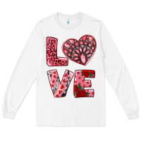 White love  with pink gemstone Long Sleeve Tee - RanaPortraitStore
