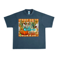 Midnight Navy welcome fall tumbler Urban Heavy Tee - BundleAndBundleShop