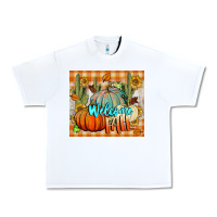 White welcome fall tumbler Urban Heavy Tee - BundleAndBundleShop