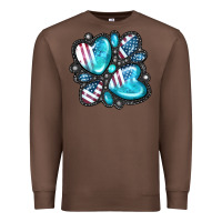 Chestnut American gemstone Premium Sweatshirt - FaDigitalArtStudio