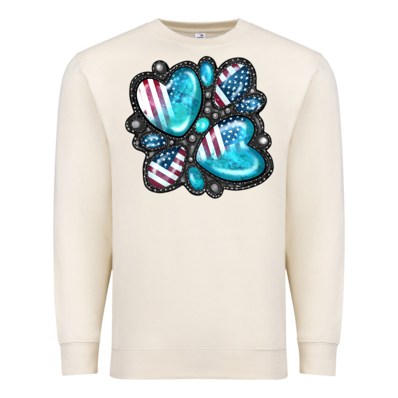 American Gemstone Premium Sweatshirt by FaDigitalArtStudio | Teevron