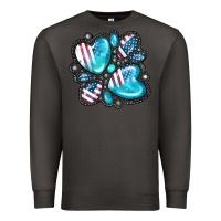 Smoke American gemstone Premium Sweatshirt - FaDigitalArtStudio