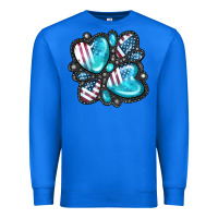 True Royal American gemstone Premium Sweatshirt - FaDigitalArtStudio