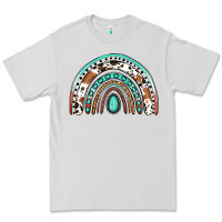 Dove Grey western rainbow Premium Tee - Jasminsmagicworld
