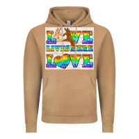 Vintage Camel Western LGBTQ+ Love Lives Here Tumbler Vintage Hoodie - BundleAndBundleShop