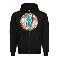 Black nurse coaster Zipper Hoodie - CowGirlArtShop