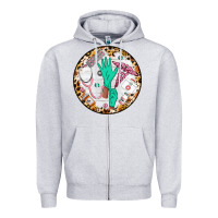 Heather Grey nurse coaster Zipper Hoodie - CowGirlArtShop