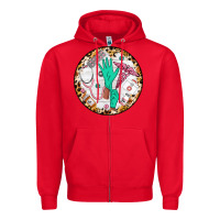 Red nurse coaster Zipper Hoodie - CowGirlArtShop