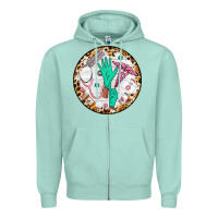 Seafoam nurse coaster Zipper Hoodie - CowGirlArtShop