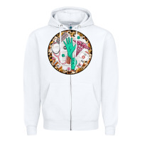 White nurse coaster Zipper Hoodie - CowGirlArtShop