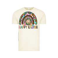 Vintage Arctic Happy Easter Rainbow Vintage Tee - BundleAndBundleShop