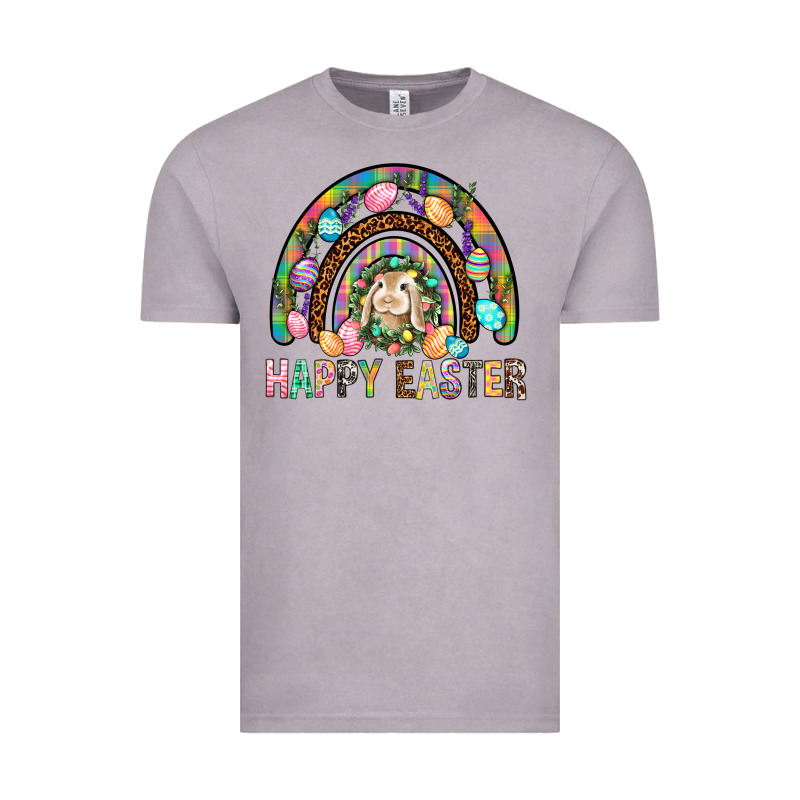 Happy Easter Rainbow Vintage Tee by BundleAndBundleShop | Teevron