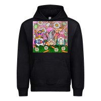 Black easter gnome Urban Hoodie - CowhideDigitalArt